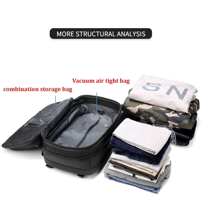 60L Vacuum Travel Backpack