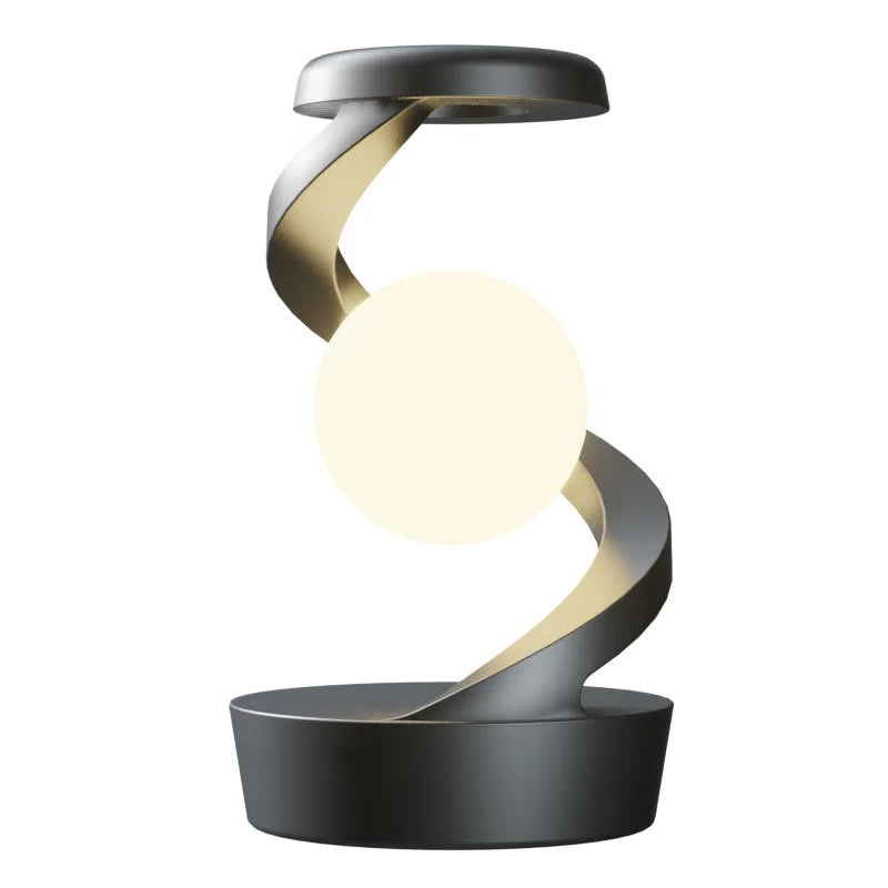 Levitating Lamp with Wireless Charger β¨