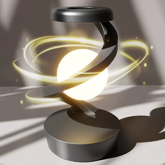 Levitating Lamp with Wireless Charger ✨