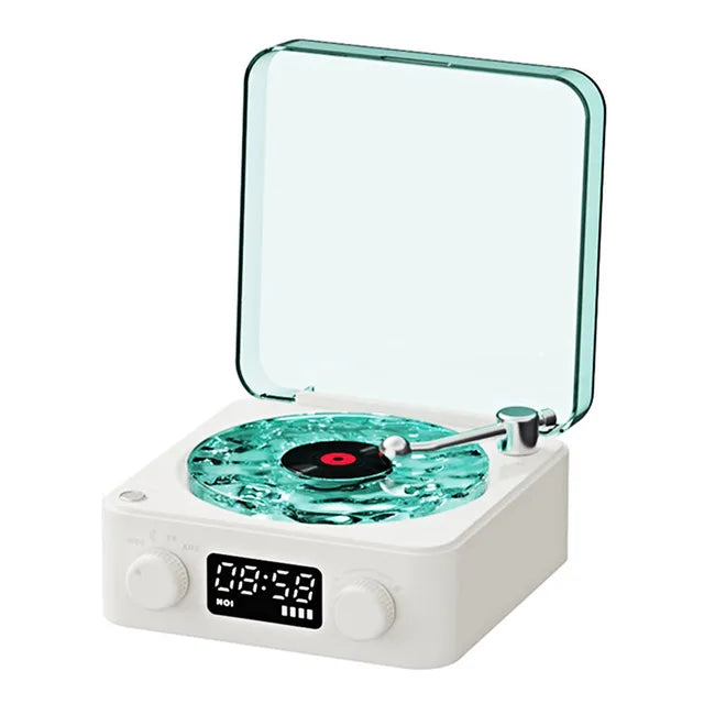 Retro Vinyl Bluetooth Speaker 🎵