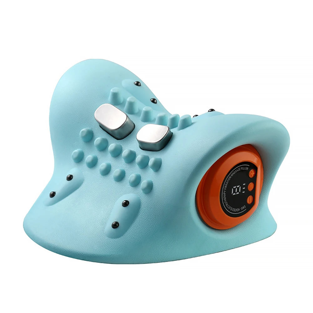 EMS Neck Massager & Spine Stretcher 💆‍♂️🔥