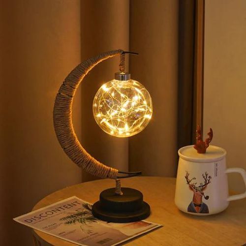 Enchanted Crescent Moon Lamp 🌙✨