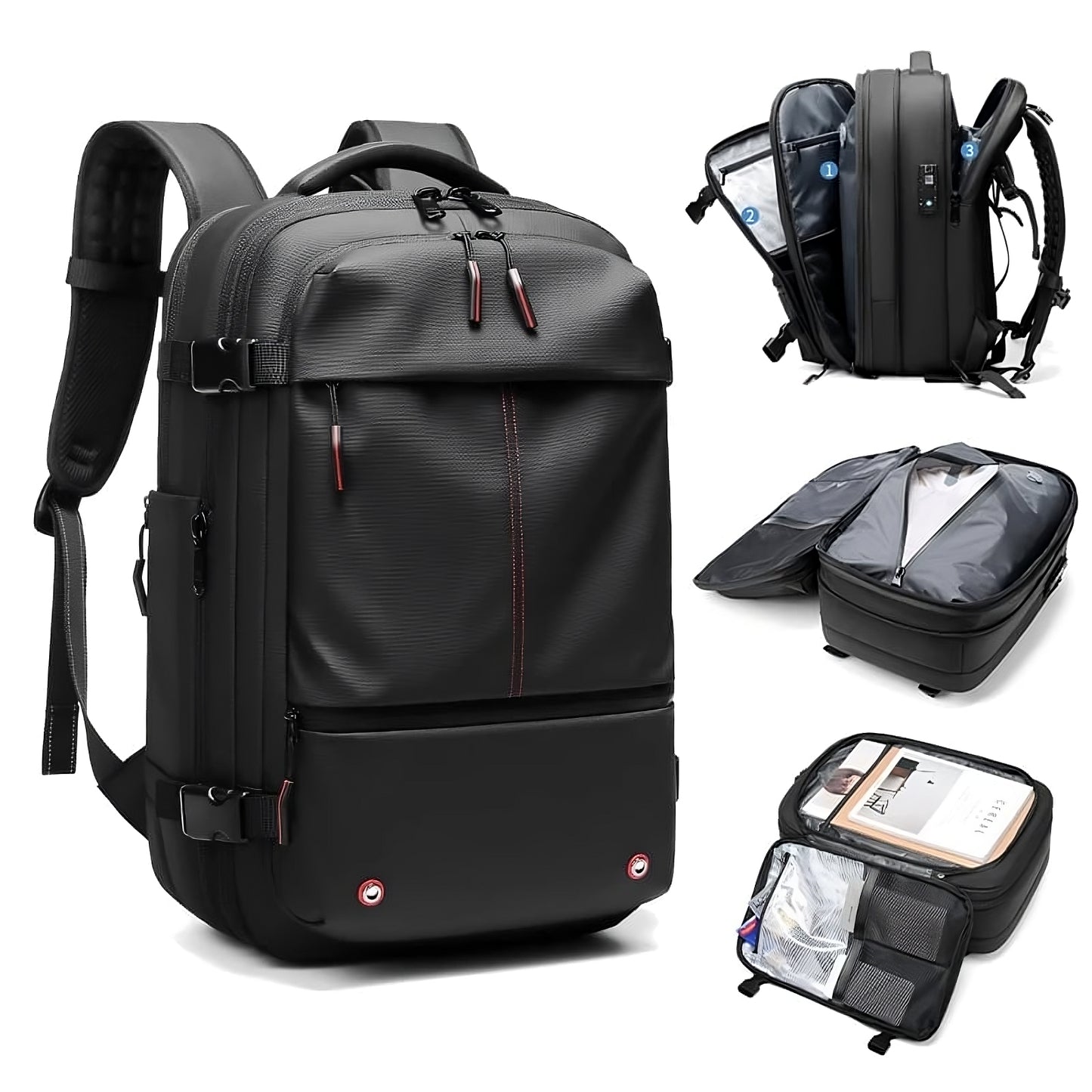 60L Vacuum Travel Backpack