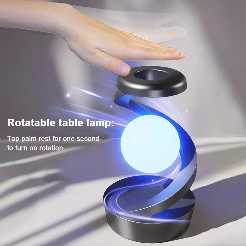 Levitating Lamp with Wireless Charger ✨