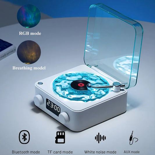 Retro Vinyl Bluetooth Speaker 🎵