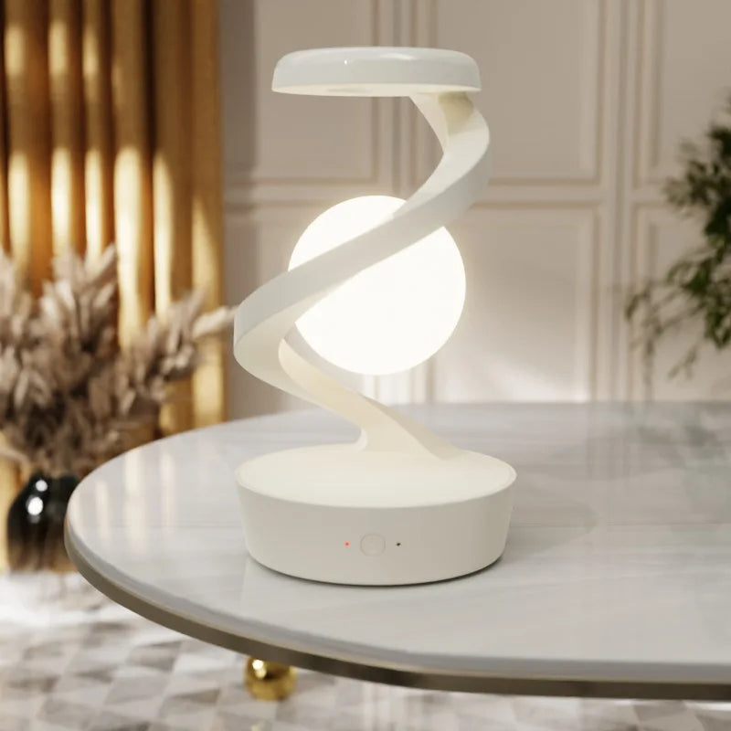 Levitating Lamp with Wireless Charger ✨
