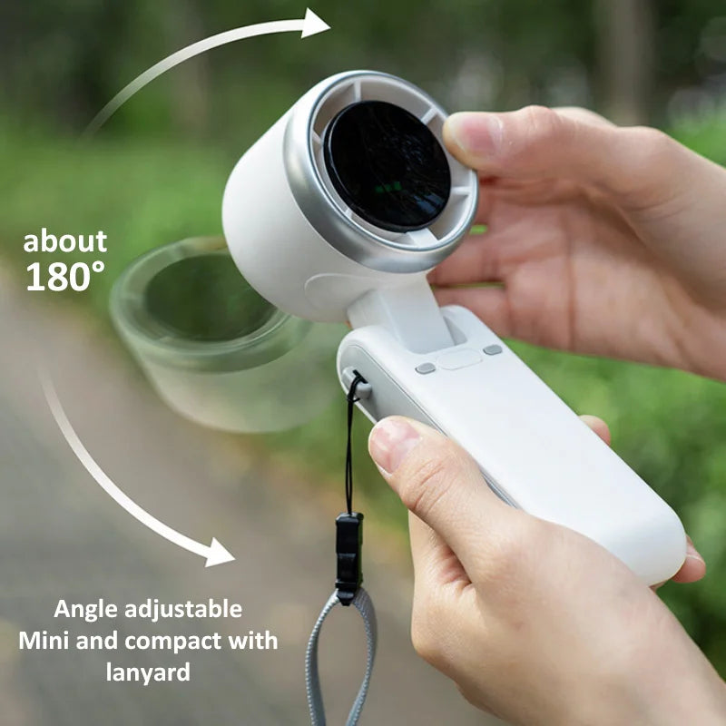 Turbo Pocket Fan – Foldable & Powerful 💨