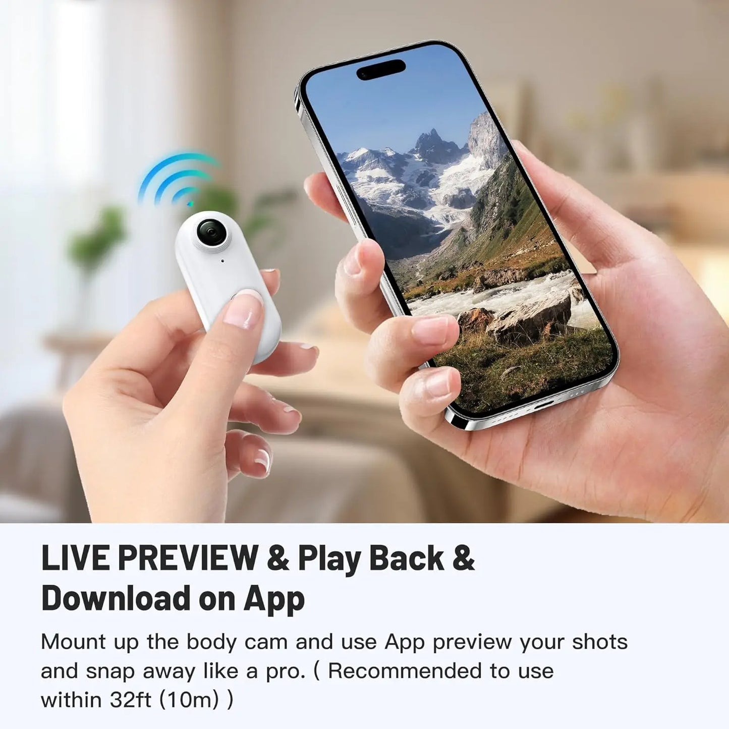 Hands-Free POV Action Camera 🎥🔗