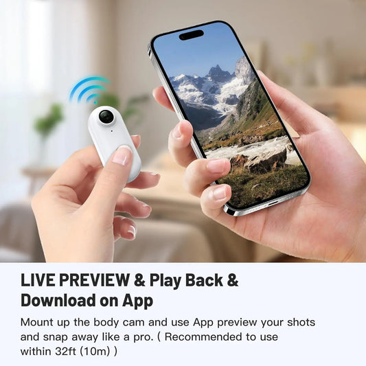 Hands-Free POV Action Camera 🎥🔗
