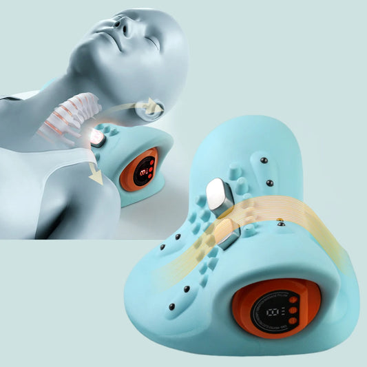 EMS Neck Massager & Spine Stretcher 💆‍♂️🔥