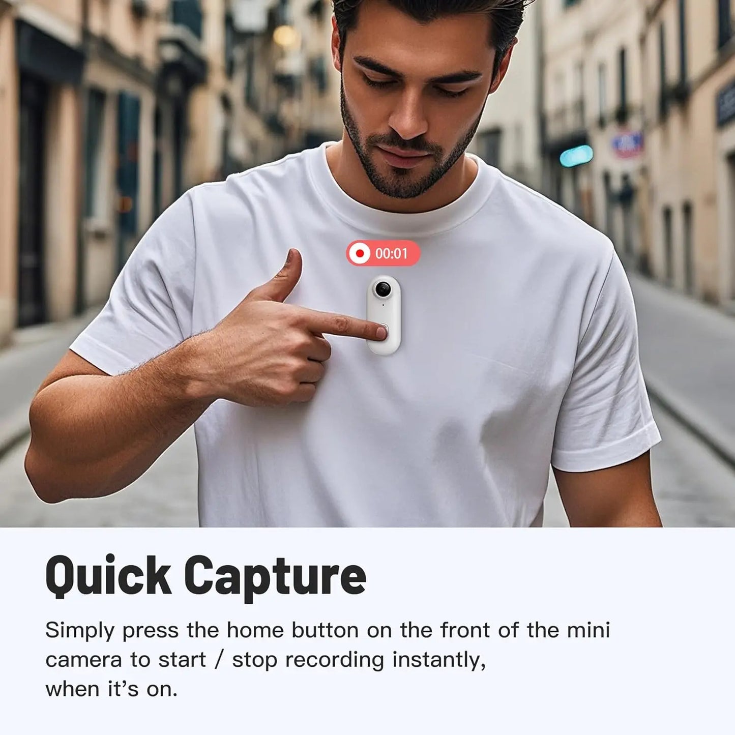 Hands-Free POV Action Camera 🎥🔗