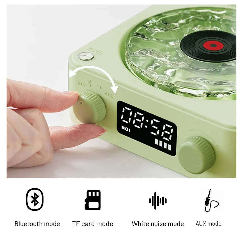 Retro Vinyl Bluetooth Speaker 🎵