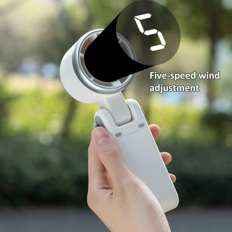 Turbo Pocket Fan – Foldable & Powerful 💨