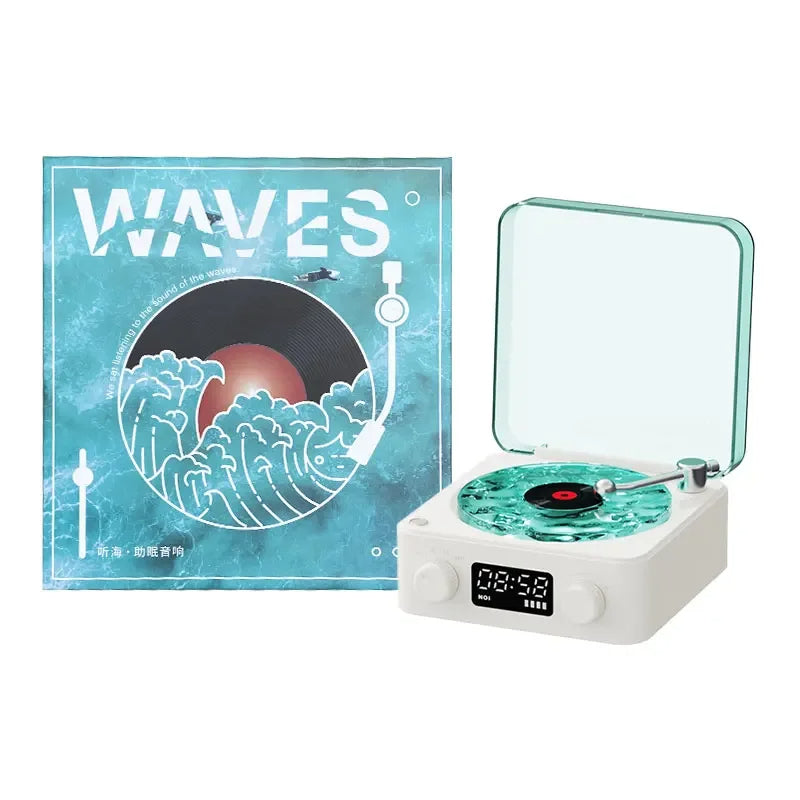 Retro Vinyl Bluetooth Speaker 🎵