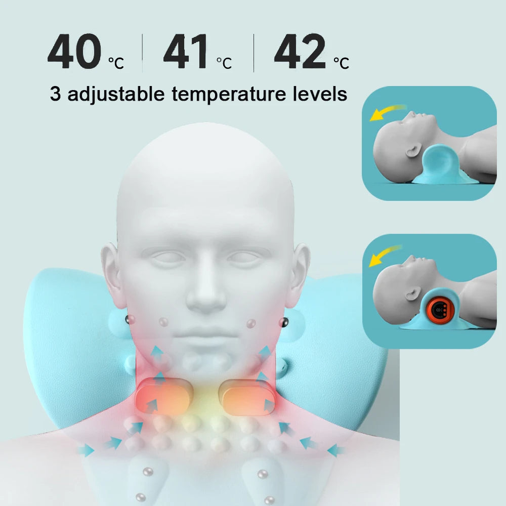 EMS Neck Massager & Spine Stretcher 💆‍♂️🔥