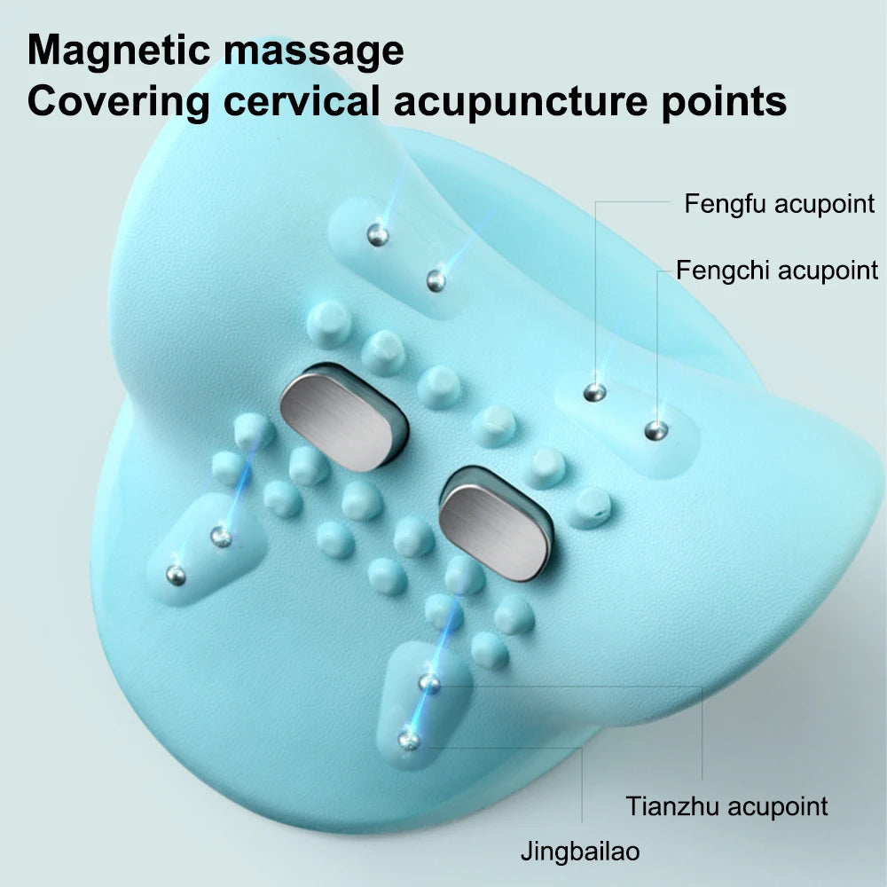 EMS Neck Massager & Spine Stretcher 💆‍♂️🔥