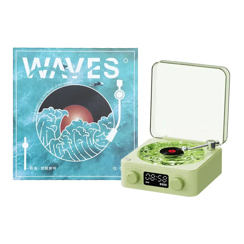 Retro Vinyl Bluetooth Speaker 🎵